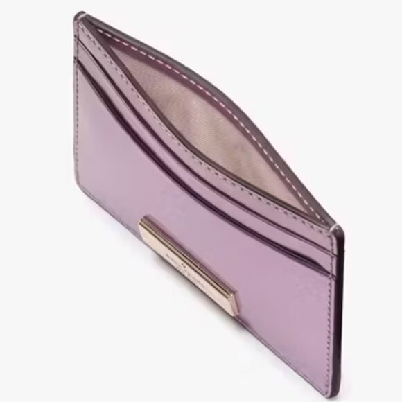 Kate Spade New York Quartz Pink Kenzie Boxed Small Cardholder - Picture 3 of 4